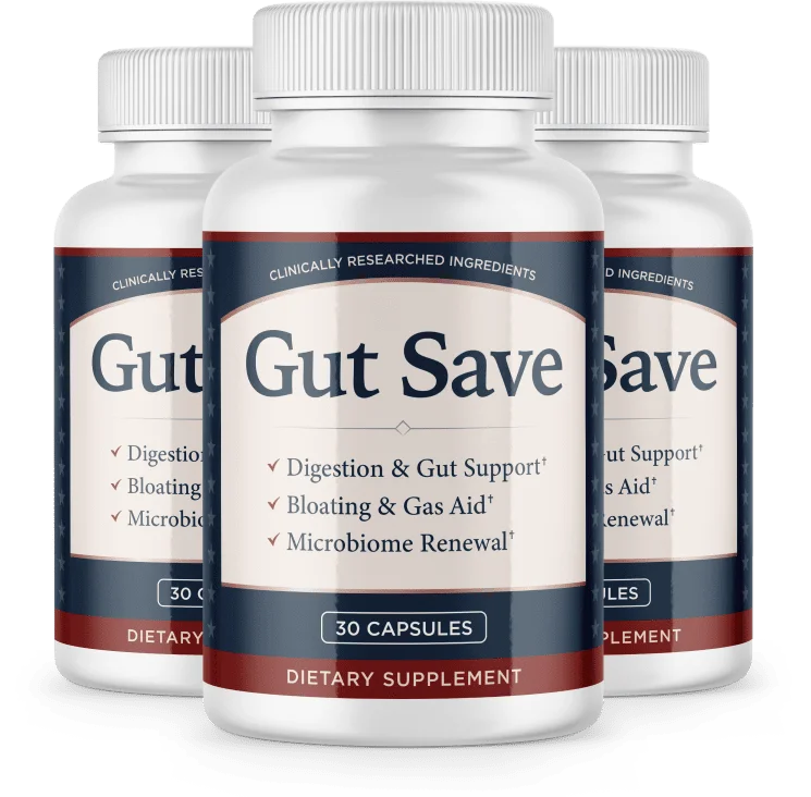 GutSave ™ Official Gut & Digestive Wellness Supplement